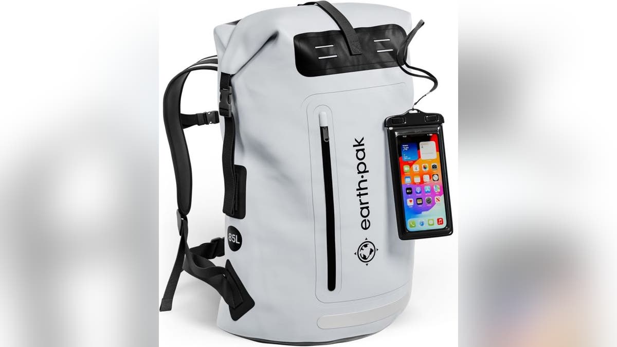 Take this bag to the beach or on a hike for added protection.