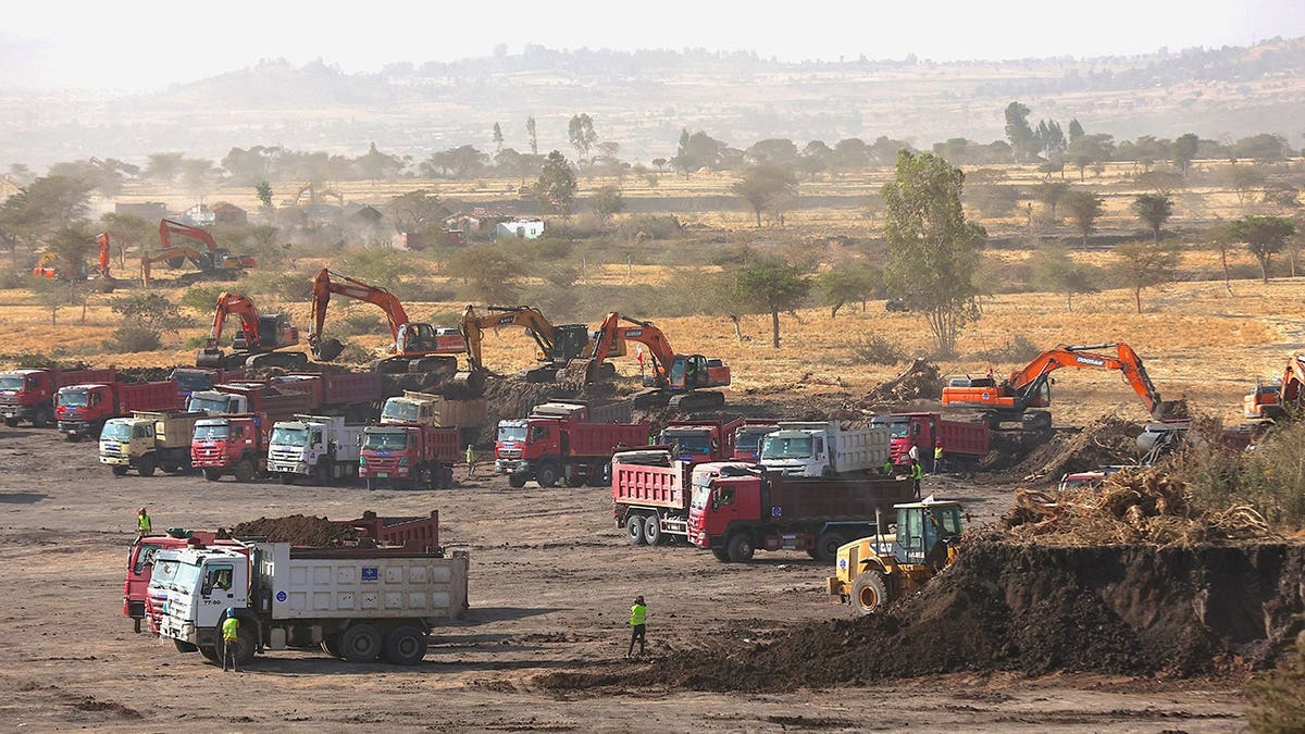 Ethiopian airport being built
