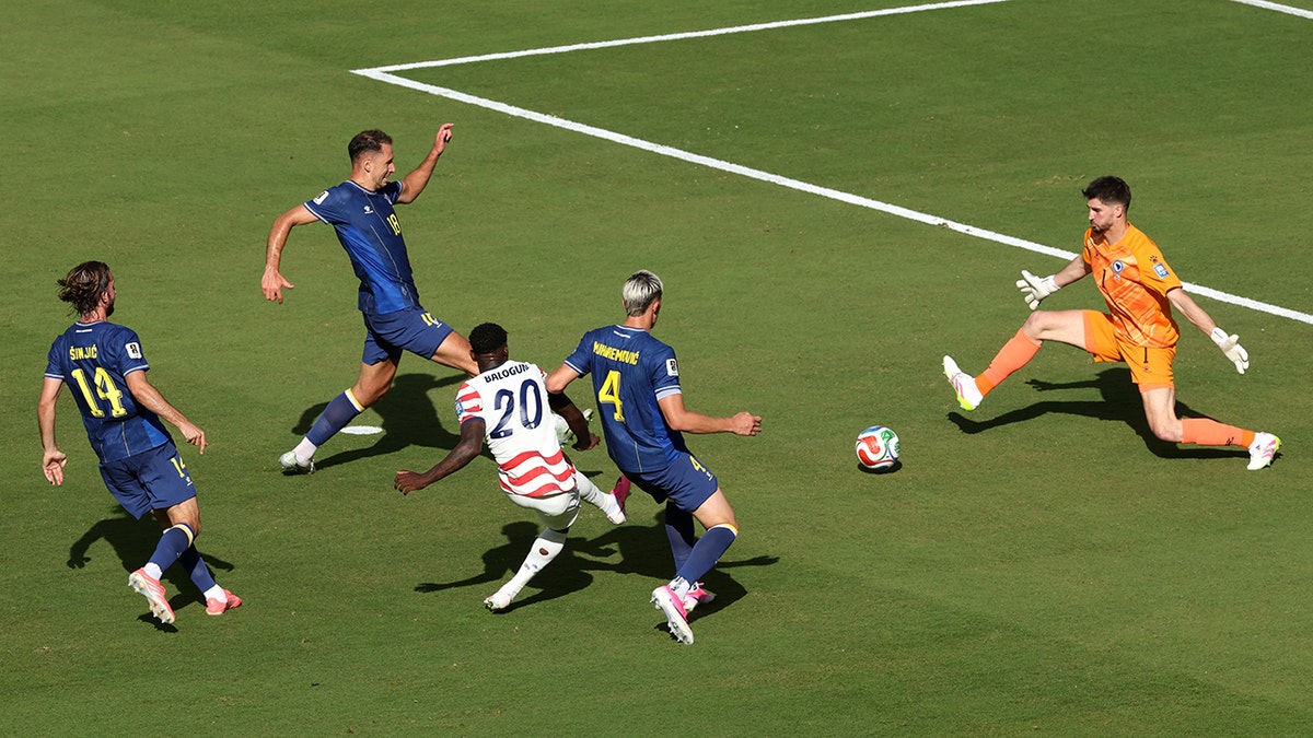 Falorin Balogun scores goal