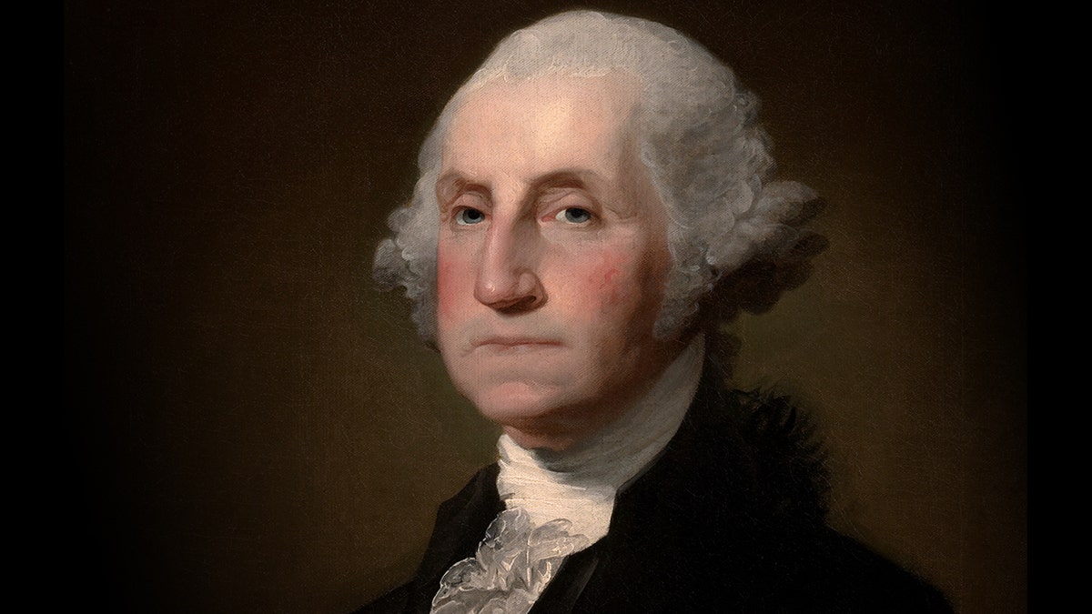 Portrait of George Washington.