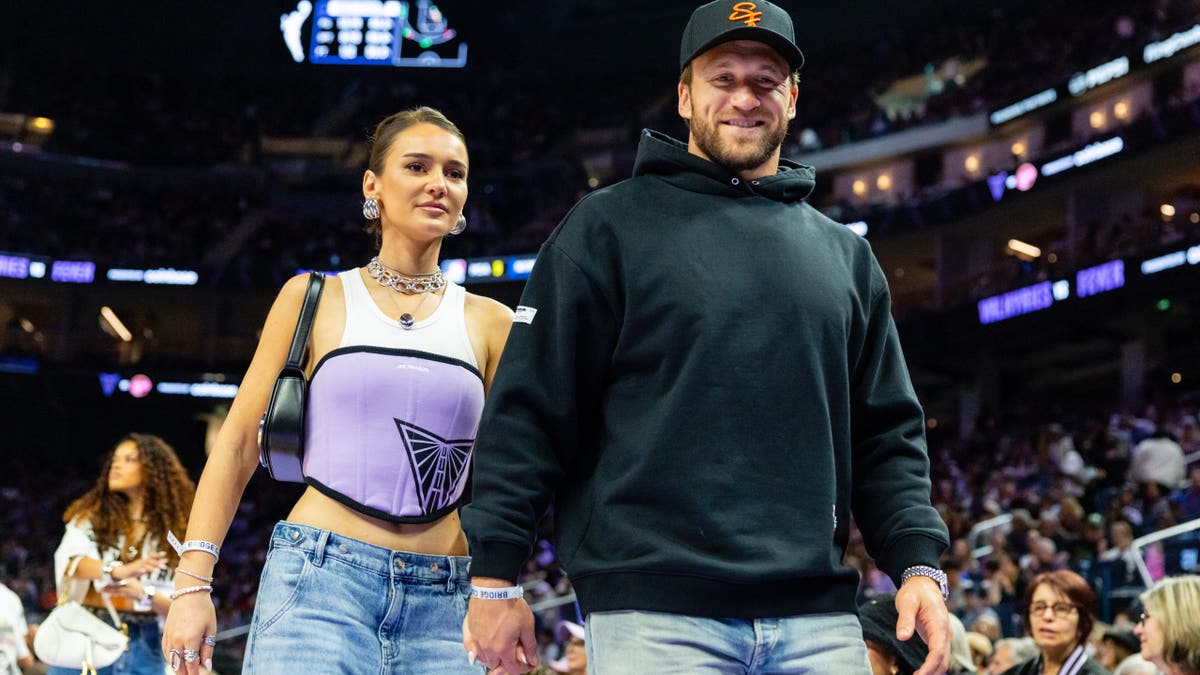 Kristin and Kyle Juszczyk
