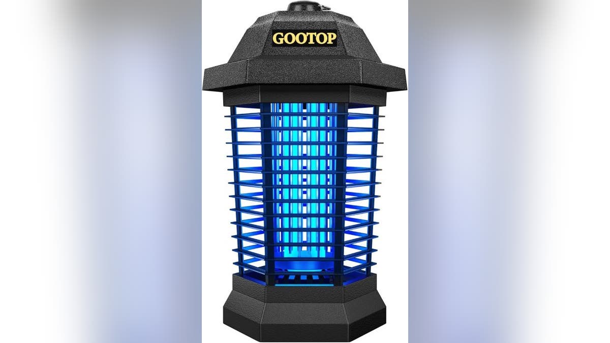 Keep insects at bay with this bug zapper.