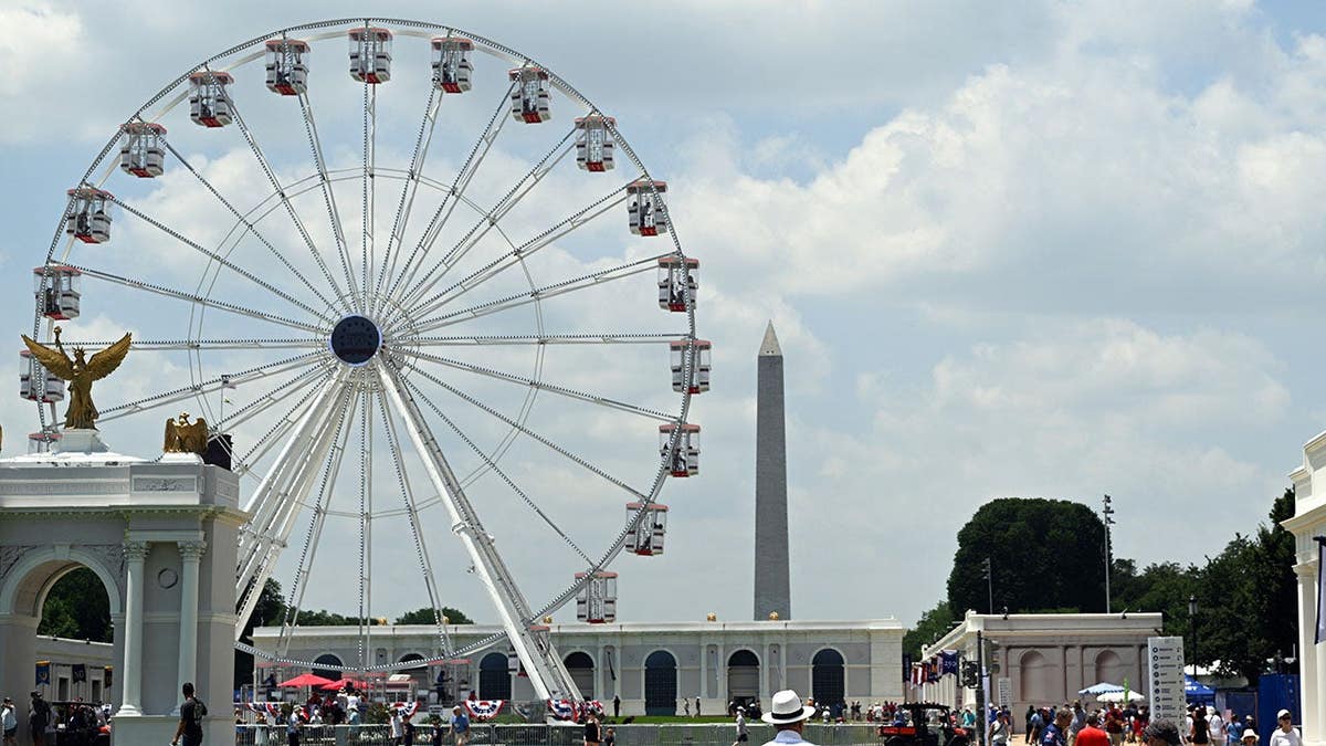 La noria de la Gran Feria Estatal Americana