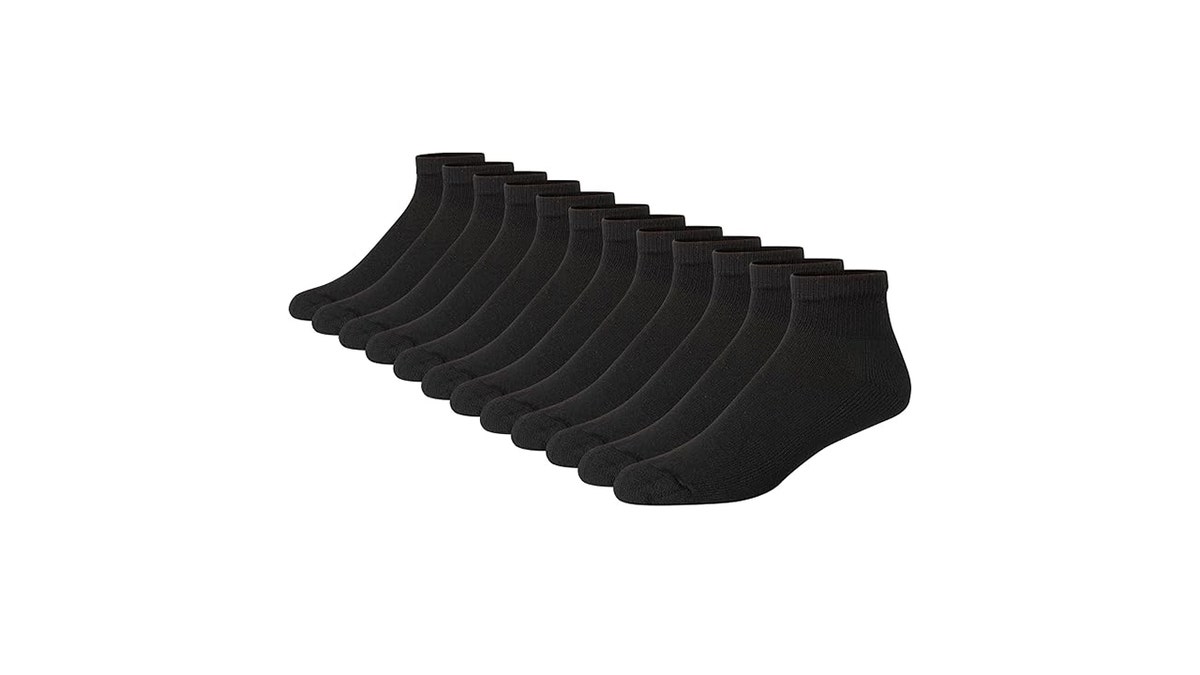 Stay stocked on socks that won't leave you sweating.