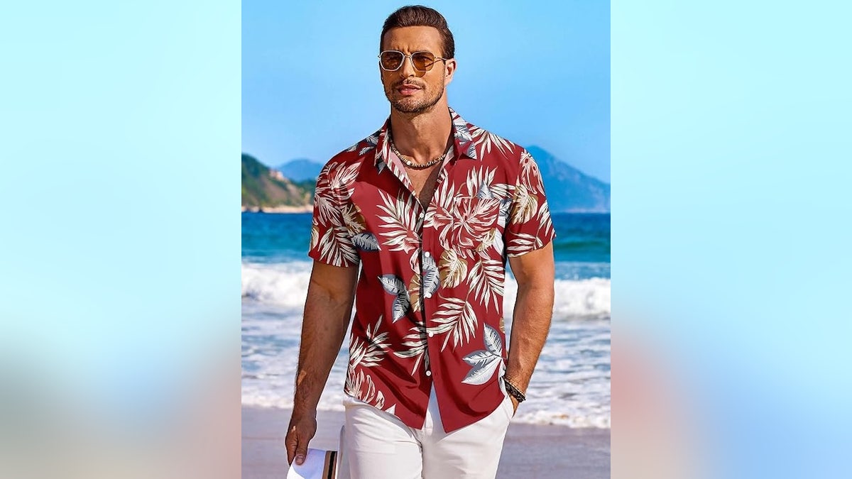 Add this lightweight, breathable shirt to your beach bag.
