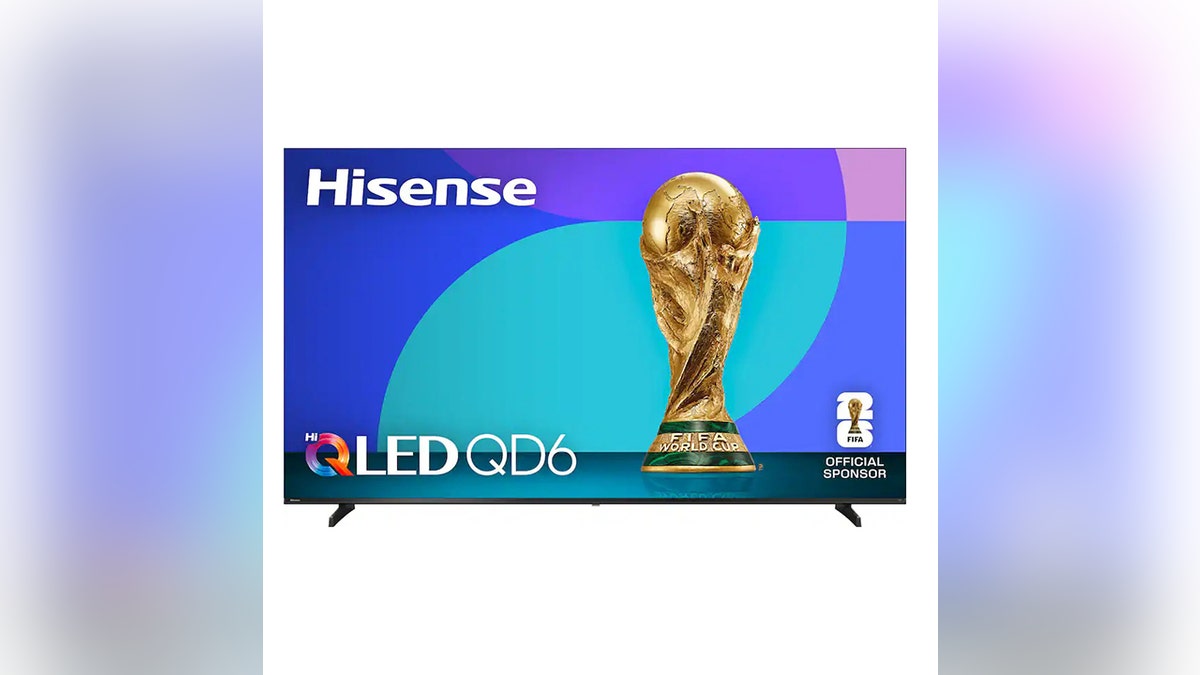 Enjoy movies, TV shows and sports games with this high-definition TV.