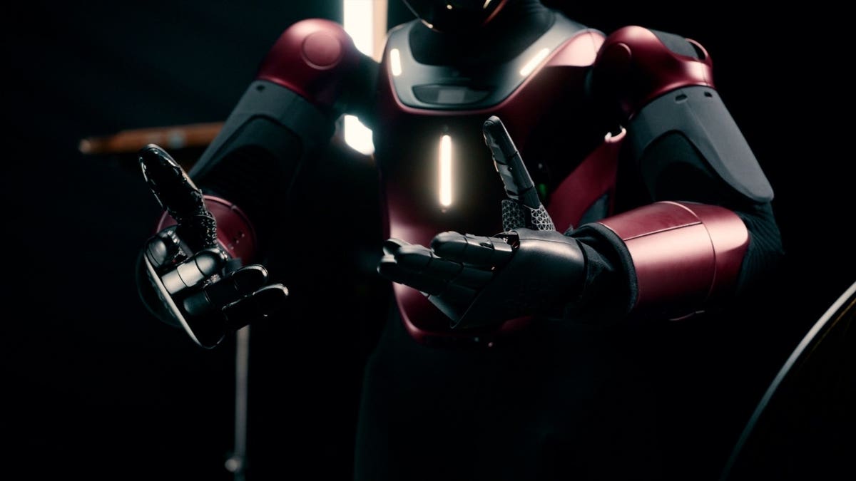 A humanoid robot