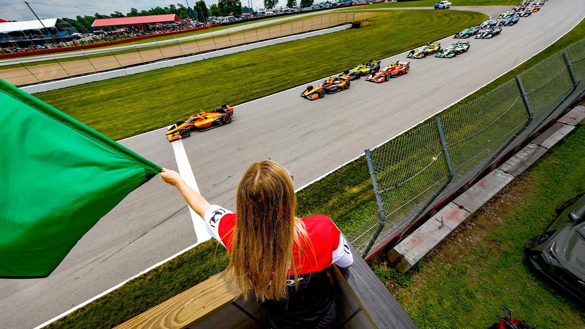 Mid-Ohio IndyCar start