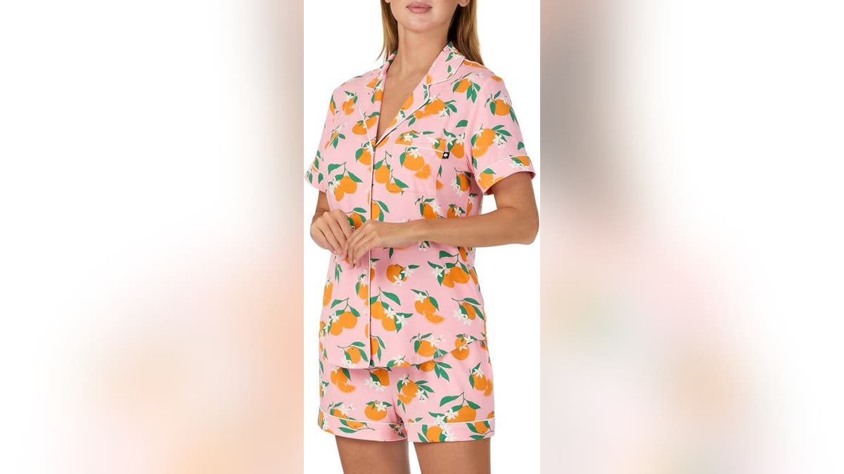 Get these pajamas in different bright patterns.