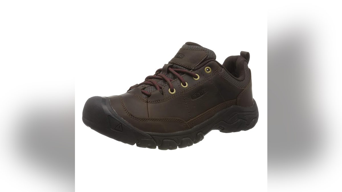 Hike or run errands in these leather sneakers.