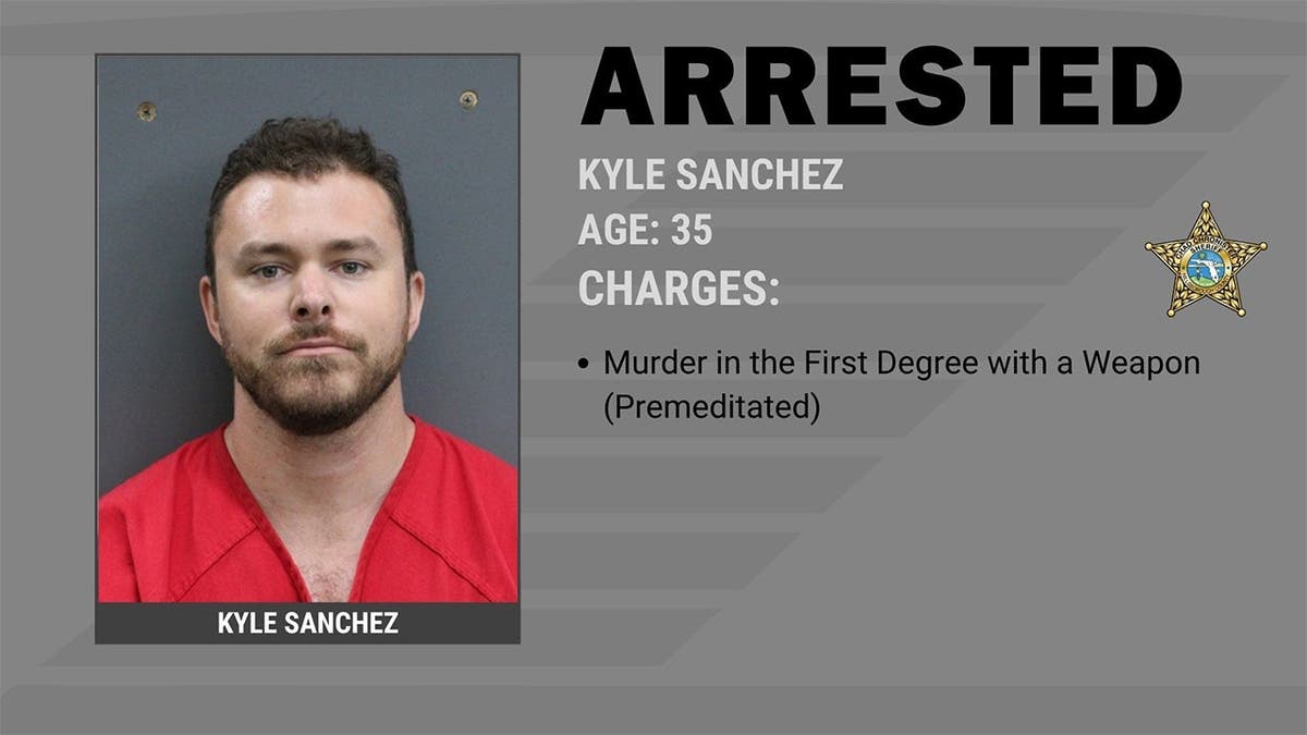 Kyle Sanchez booking photo