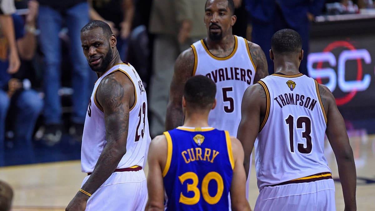 LeBron and Steph in Finals
