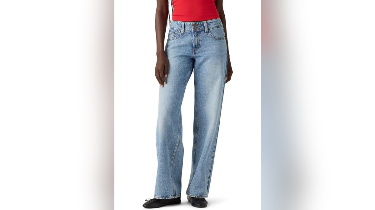 This style brings back the low-rise silhouette.