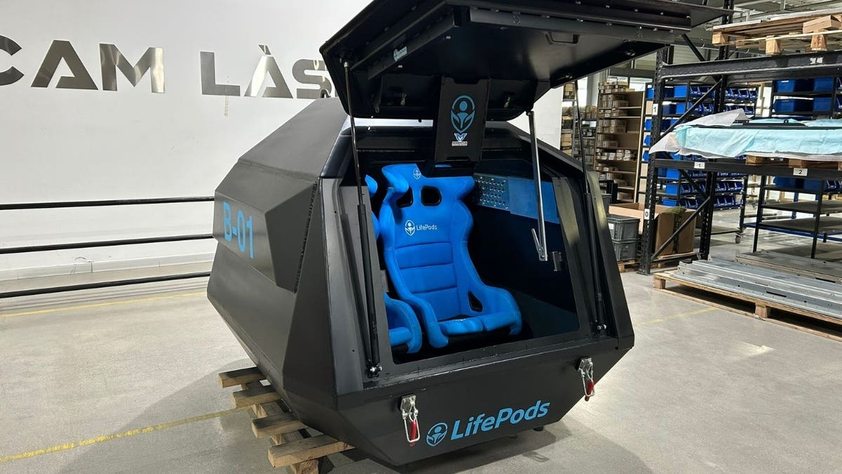 Would this survival pod make you feel safer? Would this survival pod make you feel safer?