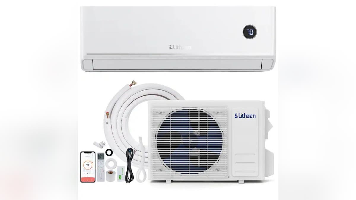 This affordable mini split heats and acts as an AC.