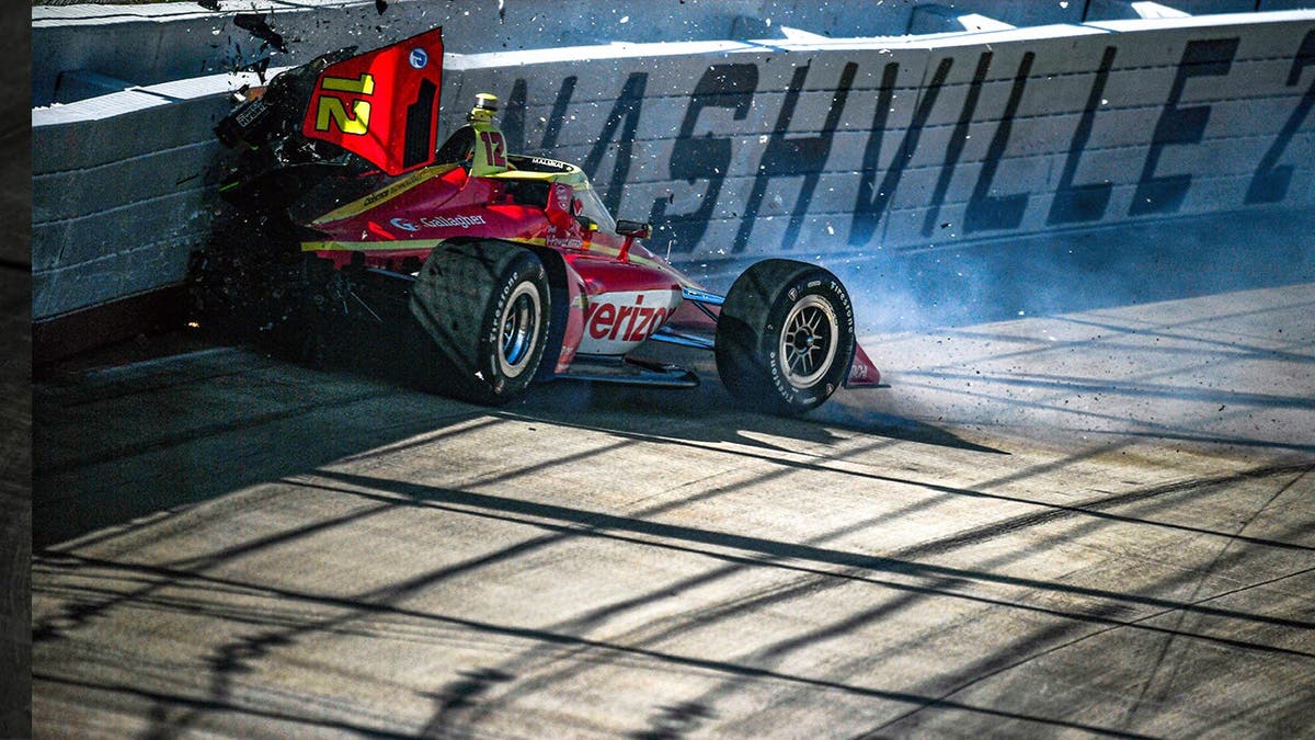 IndyCar's David Malukas hospitalized after Nashville Superspeedway