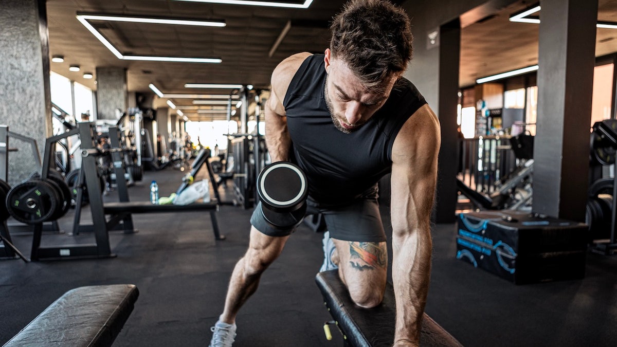 Man working out