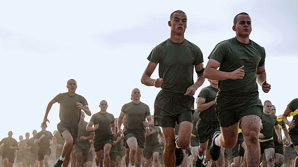 US Marines training