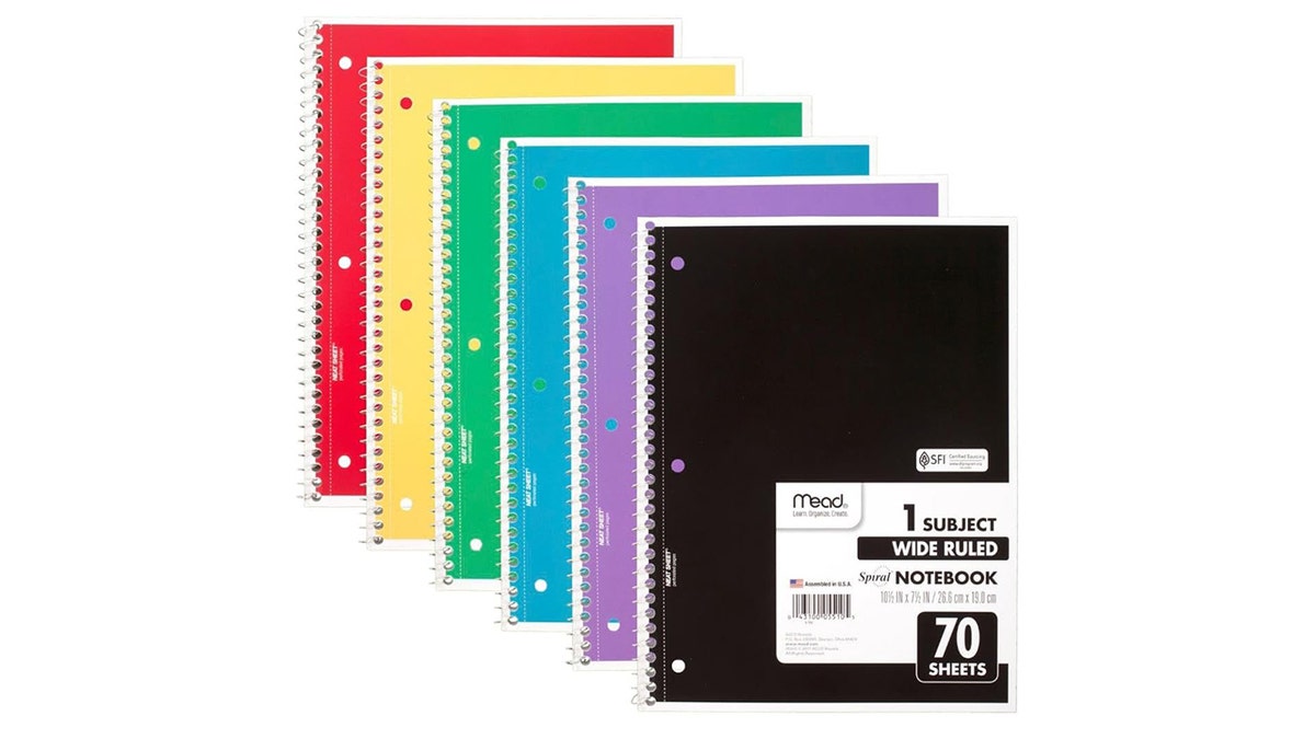 Grab a 6-pack of notebooks for just $7.