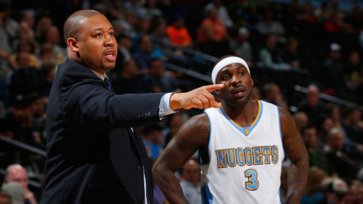 Interim head coach Melvin Hunt leads Ty Lawson and the Denver Nuggets against the Milwaukee Bucks.