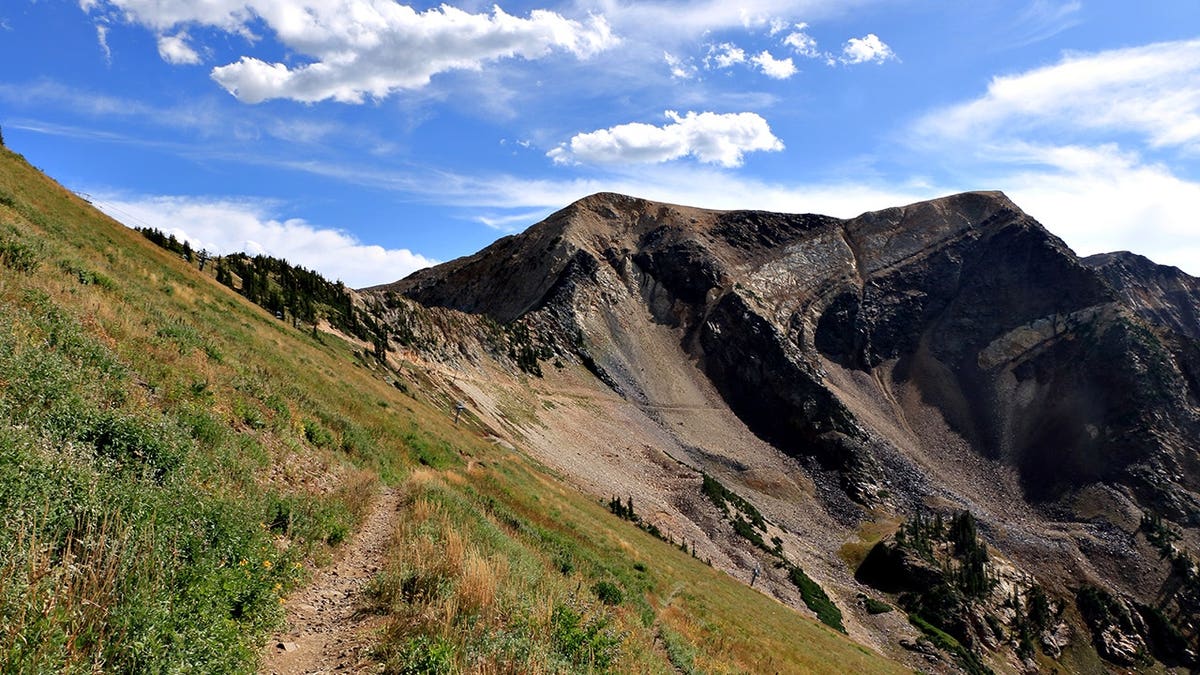 slopes beneath American Fork Twin Peaks
