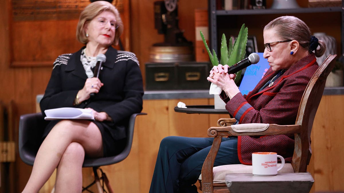 Nina Totenberg y Ruth Bader Ginsburg