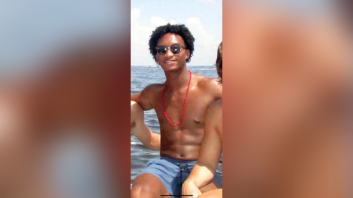 Nolan Xavier Wells on boat