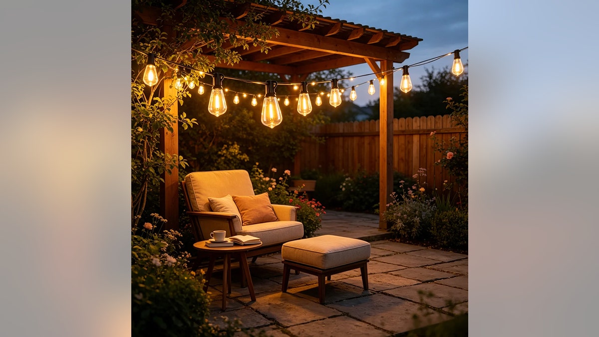 Make your yard feel warm and inviting with these outdoor string lights.