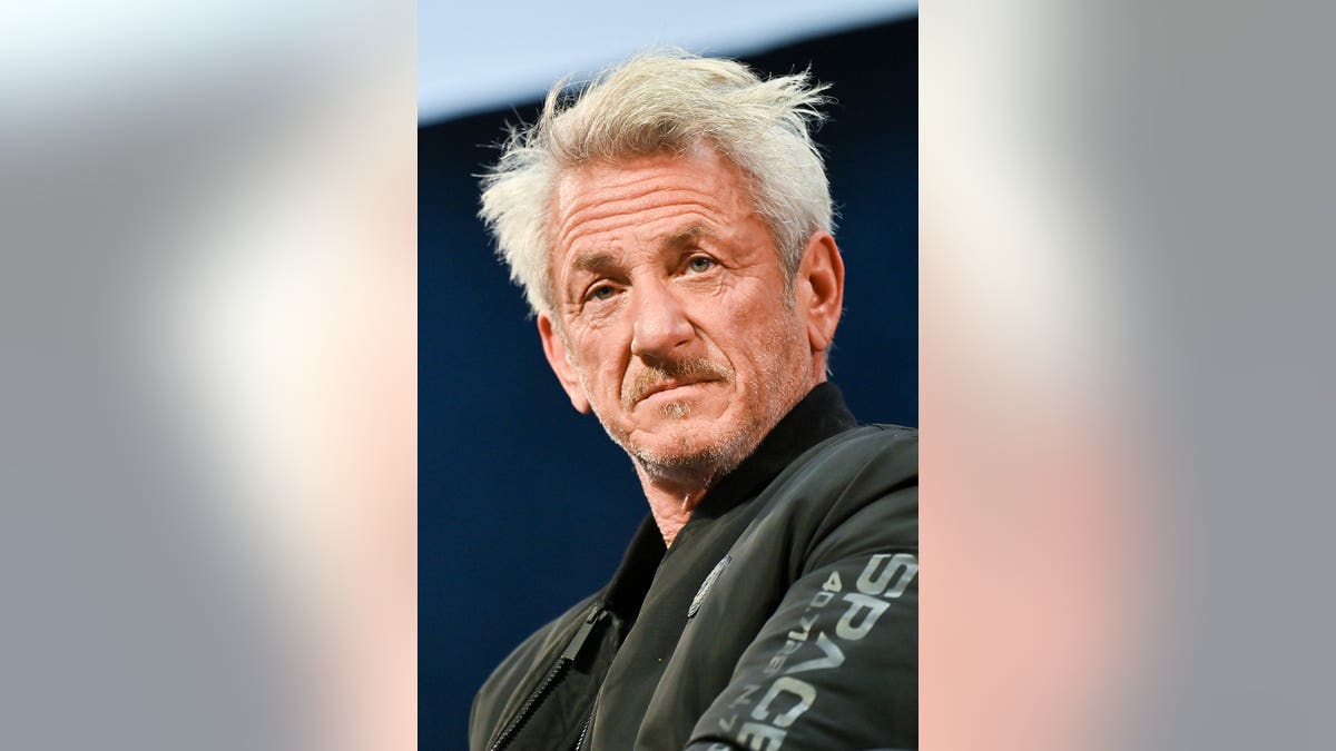 Sean Penn attends an event during the Film Festival Lumiere in Lyon, France.