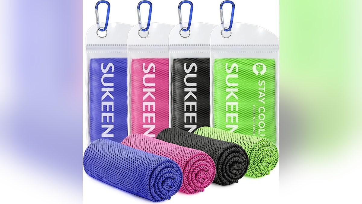 Cool off with these ice towels.