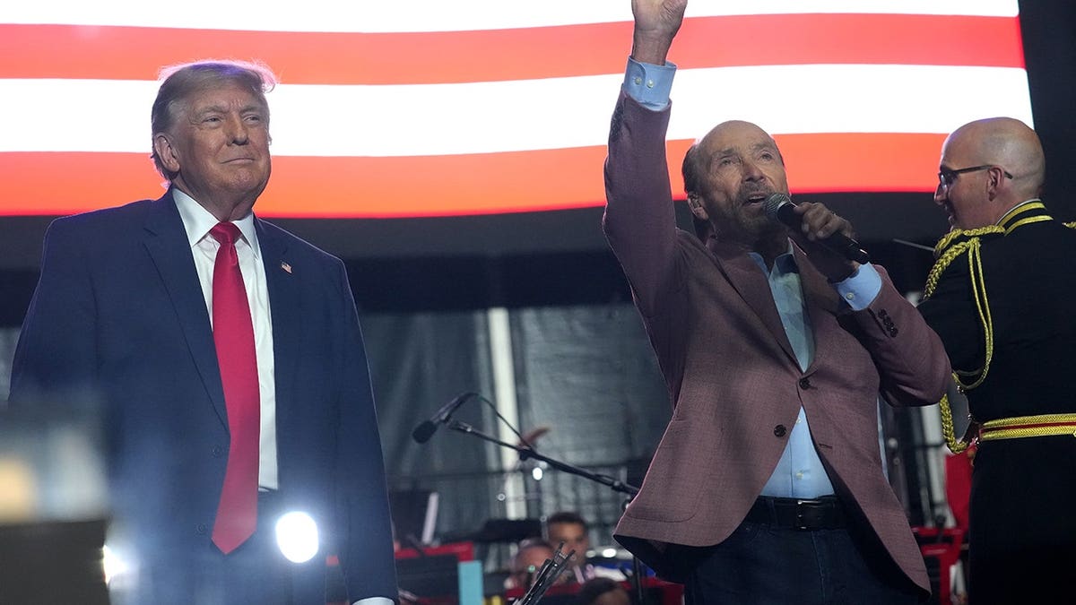 Trump with Lee Greenwood