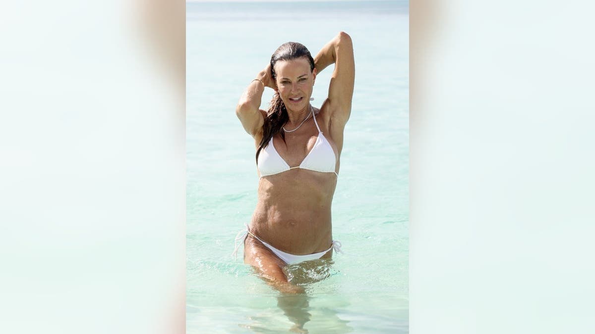 Kelly Killoren Bensimon attends an event in Providenciales, Turks and Caicos Islands.