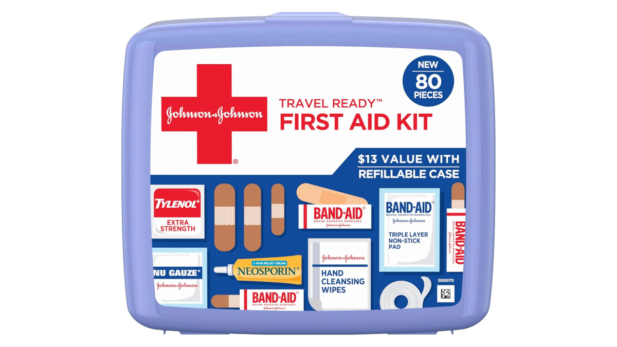 Keep this kit stocked for inevitable minor emergencies.