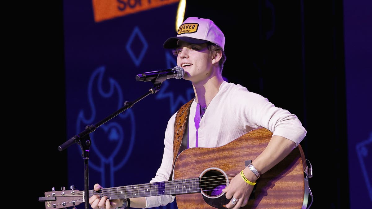 Waylon Wyatt performs onstage at the CMA Close Up stage during CMA Fest at Music City Center.