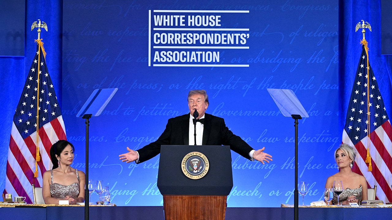 Trump returned to his first WHCA Dinner, expressed 'tremendous respect' for press; said he'll be back next year unless press gets 'really, really nasty'