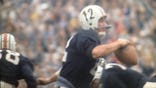Bobby Hunt plays in a college football game