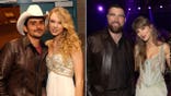 Brad Paisley with Taylor Swift alongside Travis Kelce