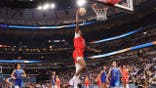 Dominique Malonga dunks during the 2026 WNBA All-Star Game