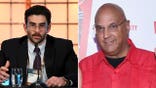 Split image of Hasan Piker and Neville Roy Singham.