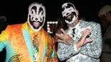 Insane Clown Posse attends an event at UBS Arena.
