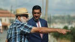 U.S. Representative Ro Khanna (D-CA) speaks with a Palestinian resident of Turmus Ayya, near Ramallah, during a visit in the Israeli-occupied West Bank, July 9, 2026.