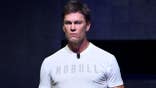 Tom Brady attends an event at Jacob Javits Center in New York City.