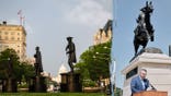 Spirit of '76 exhibit at Freedom Plaza in Washington, Designer Matthew Taylor