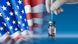 American flag COVID vaccine
