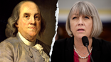 Benjamin Franklin aside from Anthea Hartig