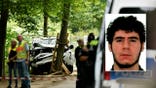 van crashed into tree with police investigating split with Abdul Ballout photo
