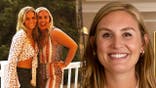 split image shows Brooke stand next to her sister on left and a headshot of Brooke on right