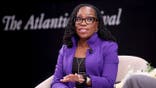 Ketanji Brown Jackson speaks on stage