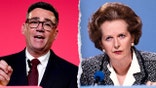Andy Burnham and Margaret Thatcher