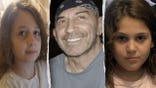 David Sukonick, center, is accused of abducting his two 9-year-old children, Solomon and Marozhina Sukonick.